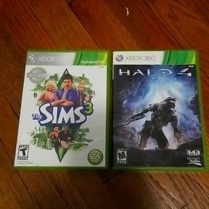 Xbox 360 the sims 3, Xbox 360 Halo 4